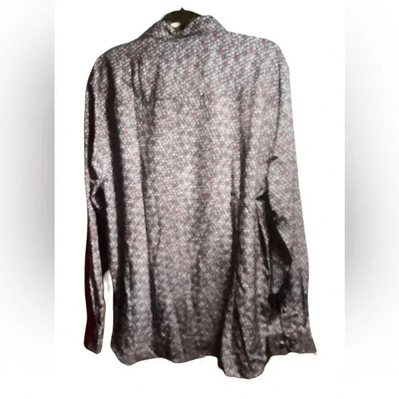 Bench “Jackson 23” button down long sleeve  collared multicolour dress shirt L - Picture 2 of 4